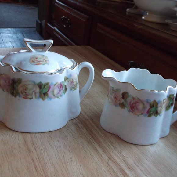 barvia Accents Vintage Fine China Creamer Sugar Set Bavaria Poshmark